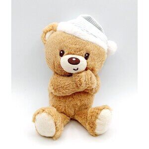 Kids Preferred 2021 Plush Praying Teddy Bear /w Sleeping Cap 9"